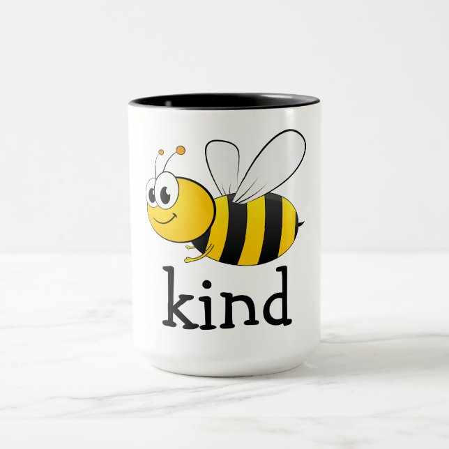 Cute Bee Kind  Mugg (Center)
