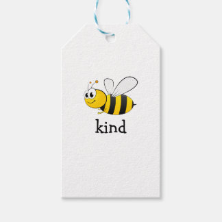 Cute Bee Kind Presentetikett