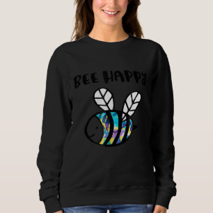 Cute Bee Lycklig Buzzing honey Bumblebee te T Shirt