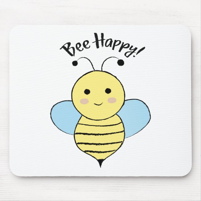 Cute Bee Lycklig Musmatta (Framsidan)