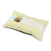 Cute Bee med Gult Poka Dots-Anpassade