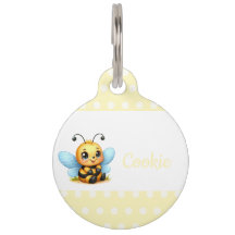 Cute Bee med Gult Poka Dots-Anpassade