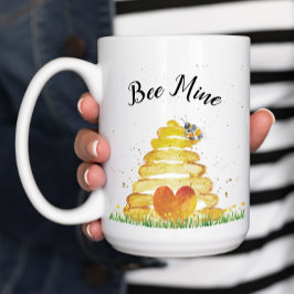 Cute Bee Mine Kaffemugg