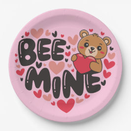 Cute Bee Mine Teddy Bear Valentine's Day