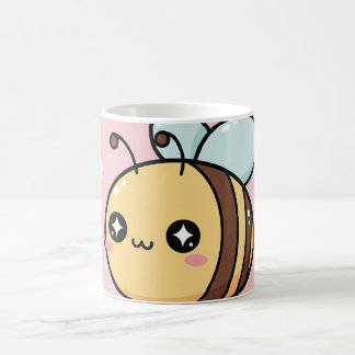 Cute Bee Mug – Kawaii Bumblebee Coffee Cup Kaffemugg