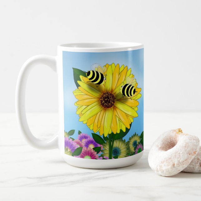 Cute Bee par Kaffemugg (Med munk)