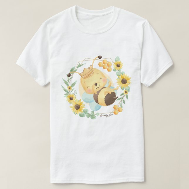 Cute Bee T-Shirt (Design framsida)