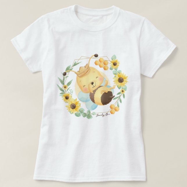Cute Bee T-Shirt (Design framsida)