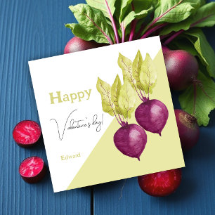Cute Beet Watercolor Mönster