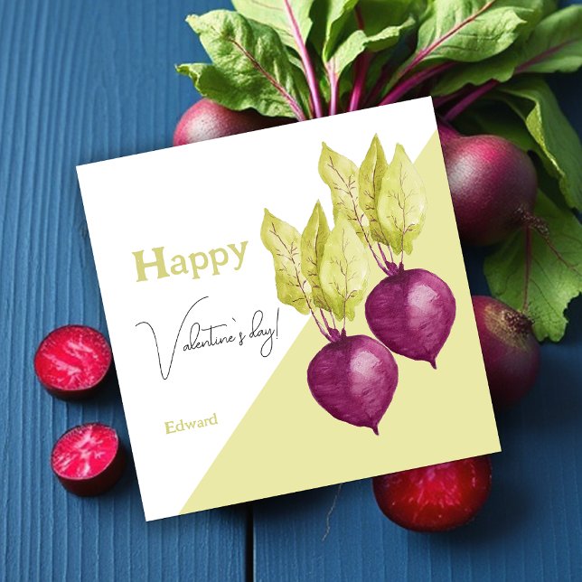 Cute Beet Watercolor Mönster (Skapare uppladdad)