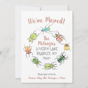 Cute Beetles Flytta Meddelande