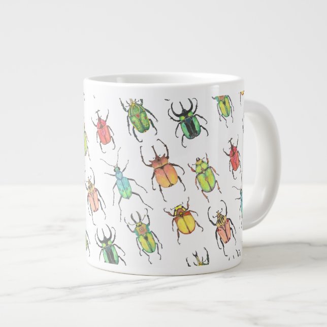 Cute Beetles Jumbo Mugg (Framsida höger)