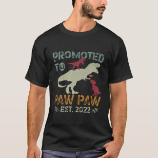 Cute befordrad till Tass Tass Est 2022 Dinosaur Fa T Shirt