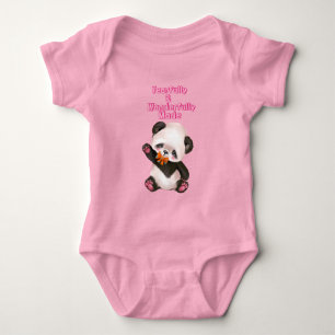 Cute befruktade och underligt tillverkade Baby-bad T Shirt