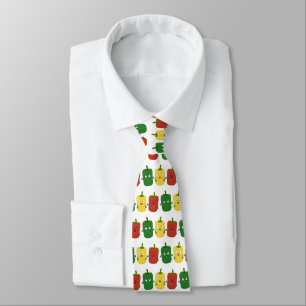 Cute bell pepper capsicum trio singel tecknad slips
