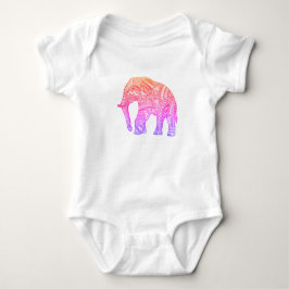 Cute Bella+Canvas Baby Tri-Blend Tee med mönster