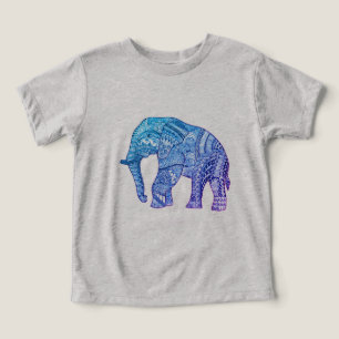 Cute Bella+Canvas Baby Tri-Blend Tee med mönster