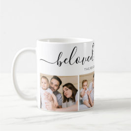 Cute Beloved mamma Mamma Mors dag fotokollage Kaffemugg