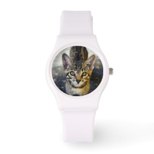 Cute Bengal Kattunge Armbandsur