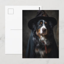 Cute Bernese Mountain Hund Witch