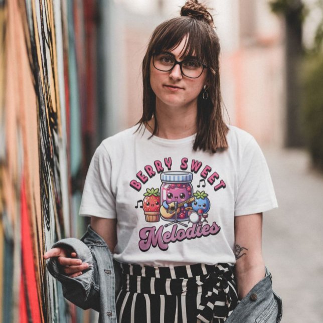 Cute Berries Jamming Sweet Melodies T Shirt (Skapare uppladdad)