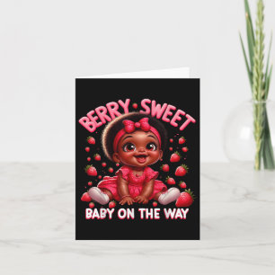 Cute Berry Sweet Baby på vägen mot den akuta Gravi Kort