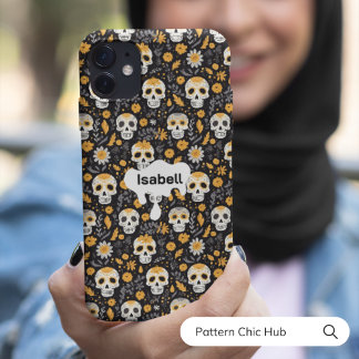 Cute BeSnyval Sugar Skull Flowers Halloween