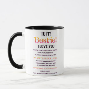 Cute Best Friend Wrap Mugg