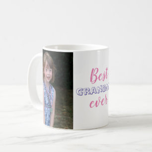 Cute Best Grandma All Anpassningsbar Photo Kaffemugg