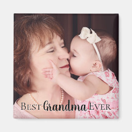 Cute Best Grandma Mamaw Nana någonsin Photo Magnet
