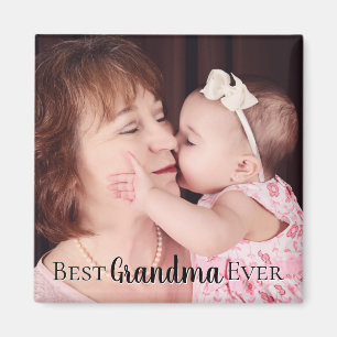 Cute Best Grandma Mamaw Nana någonsin Photo Magnet
