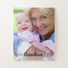 Cute Best Grandma Mamaw Nana någonsin Photo Pussel