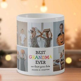 Cute Best Grandma nånsin | Fotokollage Keepsaké Kaffemugg