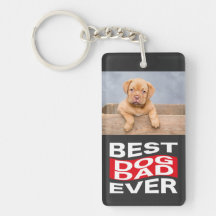 Cute Best Hund Pappa någonsin Pet Photo Anpassning