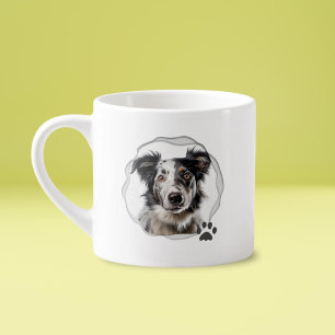 Cute Best Hund Pappa Photo Espressomugg