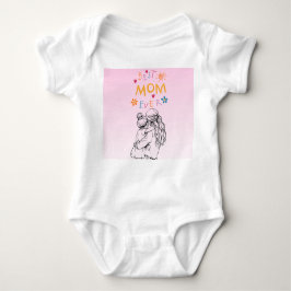 Cute Best Mom Ever Baby Shower Gift Bodysuit T Shirt