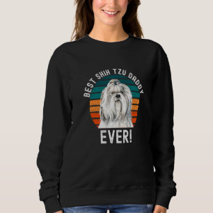 Cute Best Shih Tzu pappa Hund Pet Owner T Shirt