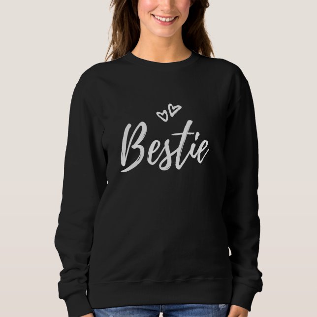 Cute Bestie för mycket bästa vänner T Shirt (Framsida)