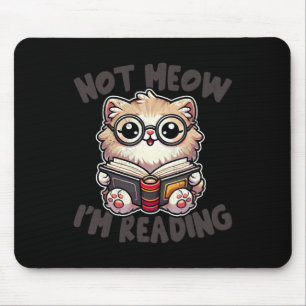 Cute betyder inte att jag läser lättläst bibliotek musmatta