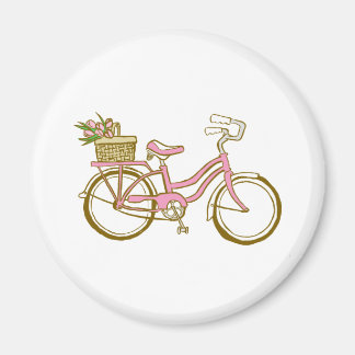 Cute Bicycle med Tulies Magnet
