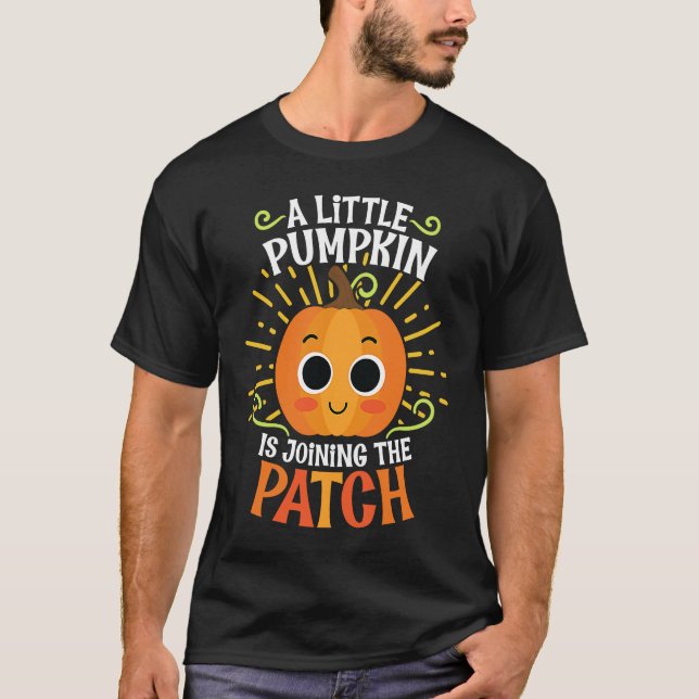 Cute Big Brother Pumpkin Thanksgiving Gravid och T Shirt (Framsida)