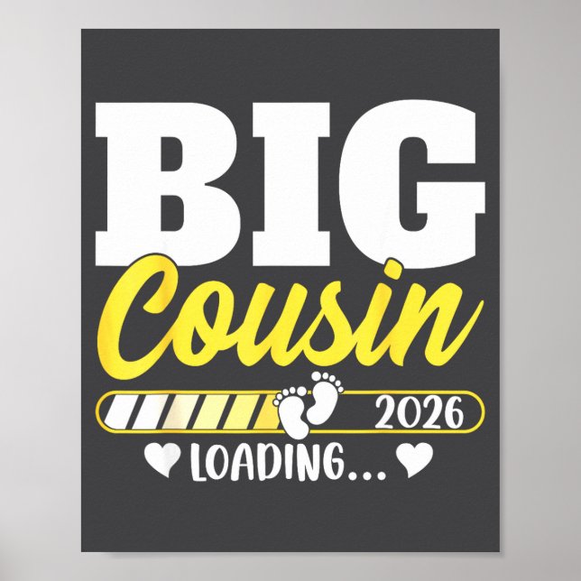 Cute Big Cousin Loading 2026 Promoted To Big Cousi Poster (Framsidan)