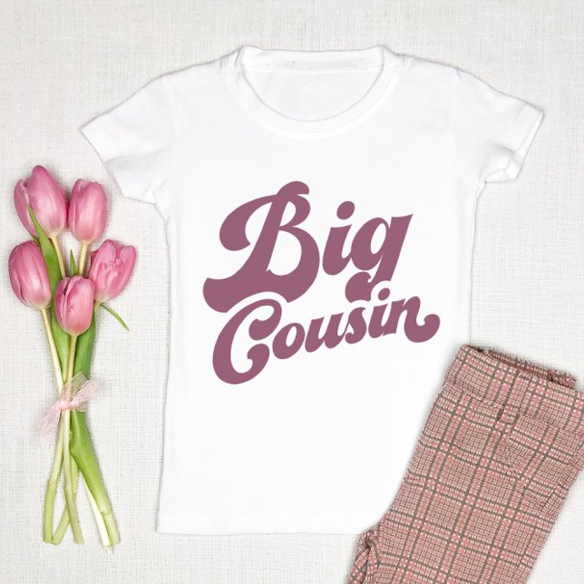 Cute Big Cousin | Matchningsfamilj för Lila T Shirt (Skapare uppladdad)