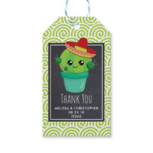 Cute Big Eyed Smiling Cactus in Red Sombrero