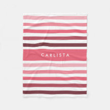 Cute Big Rand Mönster med Namn i Bright Rosa