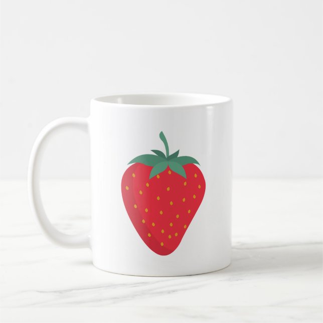 Cute Big Strawberry Mugg (Vänster)