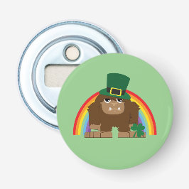 Cute Bigfoot Leprechaun Flasköppnare