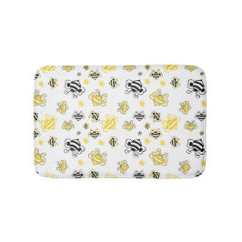 Cute bin mönster badrumsmatta