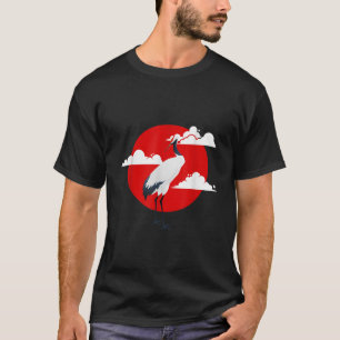 Cute Bird Clouds Sol Origami Animal R T Shirt