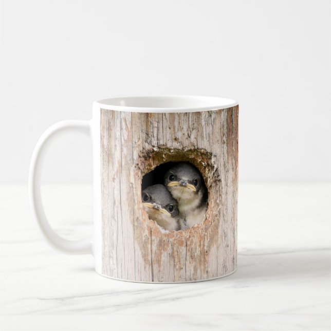 Cute Bird Kaffemugg (Vänster)